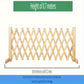 Barrière Extensible en Bois Naturel pour Chiens – Plusieurs Tailles
