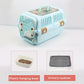Caisse de transport pour chat en ABS avec double ouverture