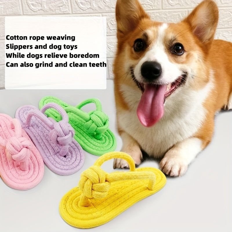 Jouet Sandale en Corde pour Chiens