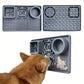 Tapis de léchage & gamelle anti-glouton avec ventouses pour chien