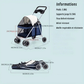 Poussette Pliable pour Chiens et Chats