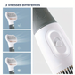 Pulseur Brosse 3-en-1 pour Chiens et Chats – 3 Vitesses, 3 Modes