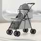 Poussette Double Pliable pour Chiens et Chats – Confort à Deux Étages
