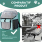 Sac vélo arrière pliable pour Chiens et Chats