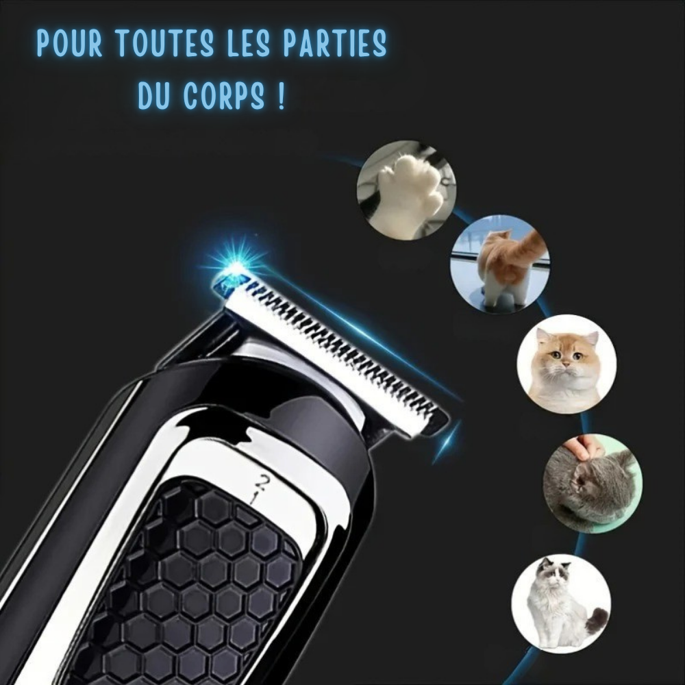 Tondeuse Silencieuse Rechargeable pour Chiens et Chats