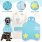 Peignoir de Bain à Capuche avec Oreilles pour Chien