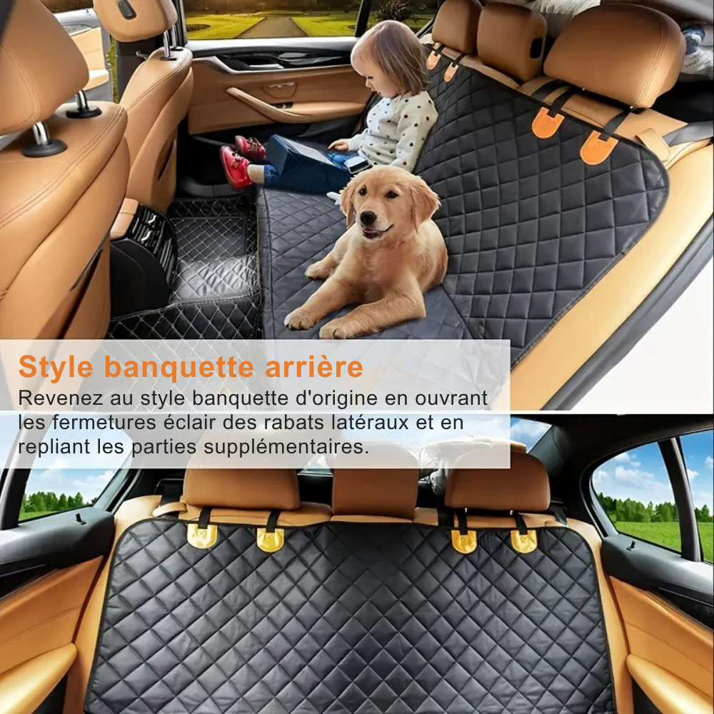 Housse de Protection Voiture pour Chien – Résistante et Antidérapante