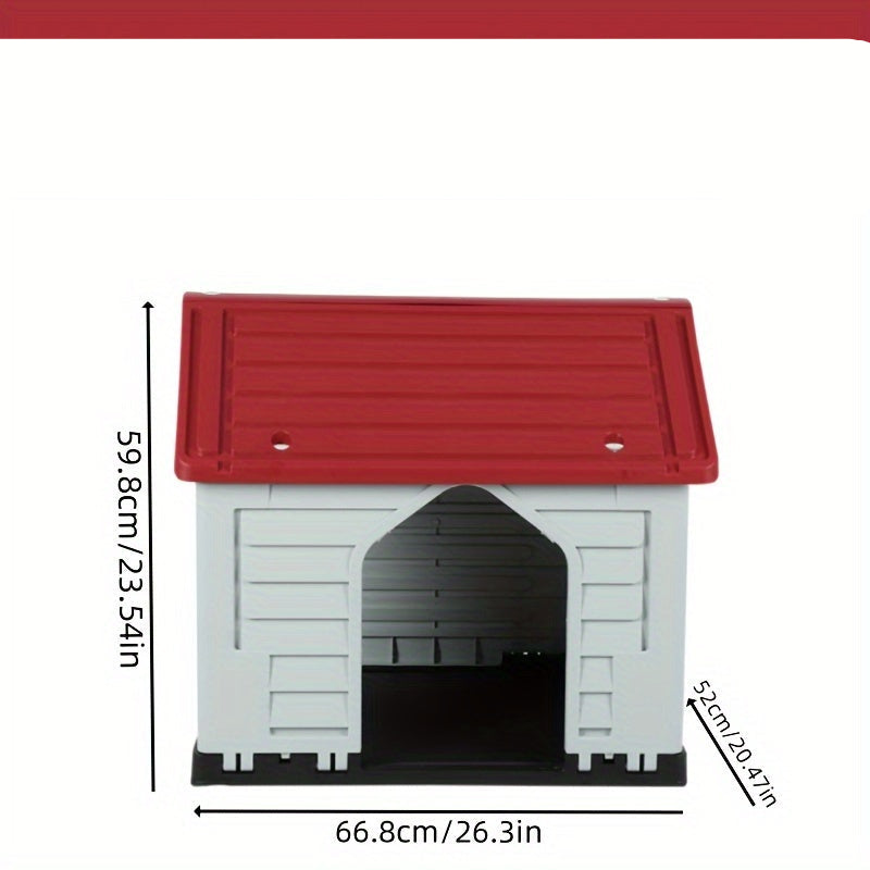 Niche Plastique Étanche & Aérée pour chien