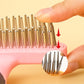 Brosse Démêlante à Double Rangée pour Chiens et Chats