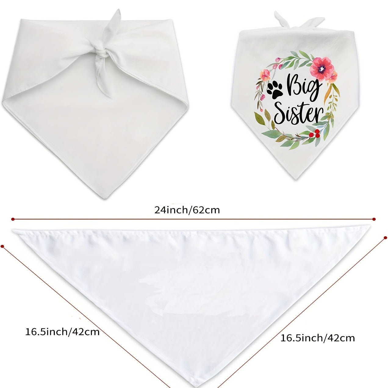Bandana “Big Brother / Big Sister” pour Chiens