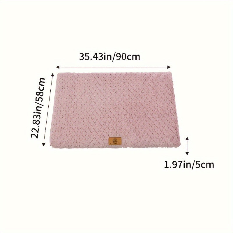 Coussin Moelleux Rectangulaire pour Chien et Chat