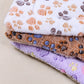Coussin Douillet à Motifs Patte pour Chat et Chien
