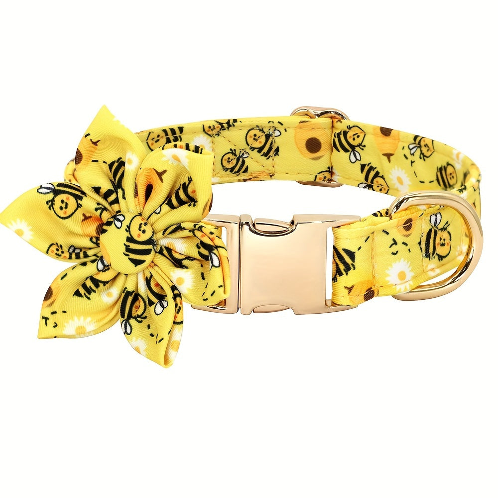 Collier Fleuri (fleur amovible) pour Chien