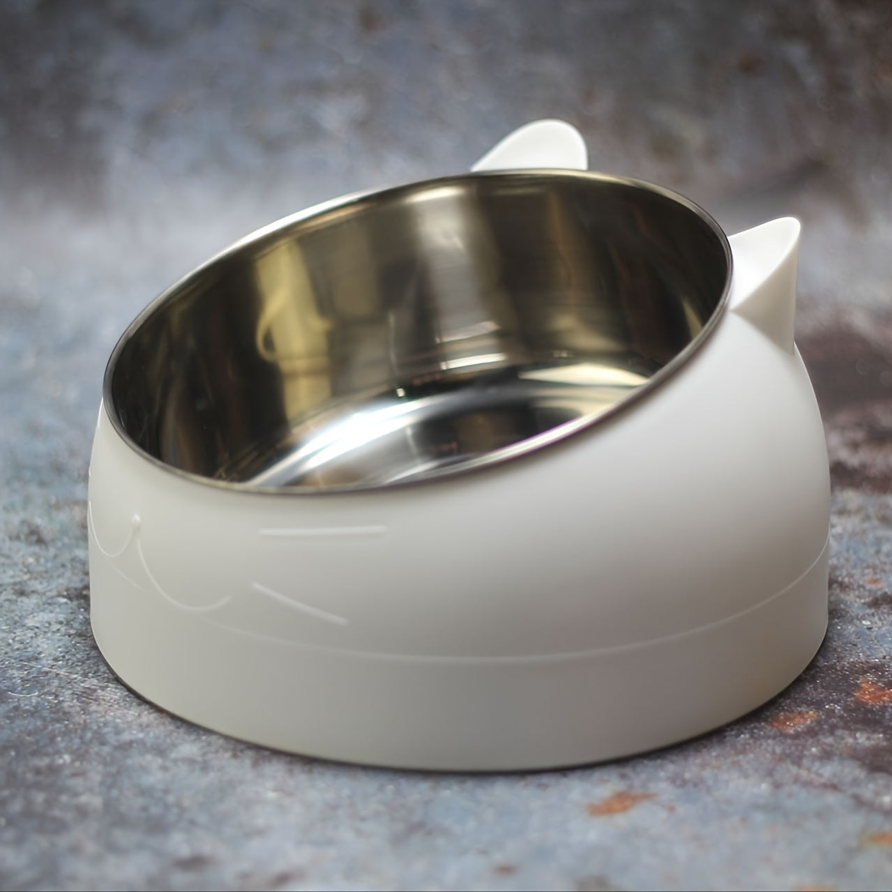 Gamelle Inclinée Antidérapante Oreilles de Chat – 100ml