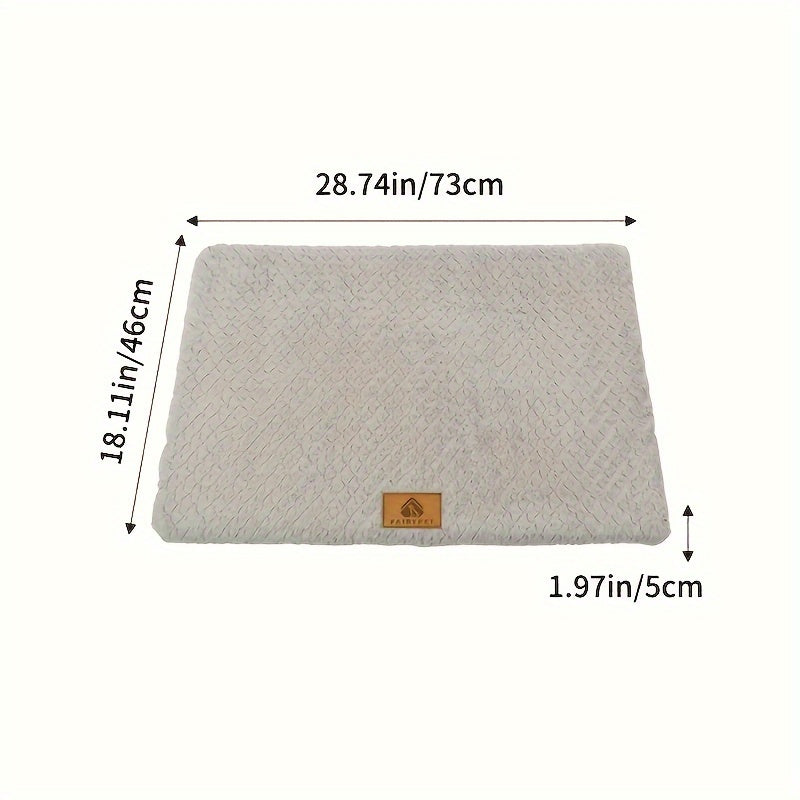 Coussin Moelleux Rectangulaire pour Chien et Chat