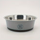 Gamelle inox antidérapante design Patte pour chien (XS à L)