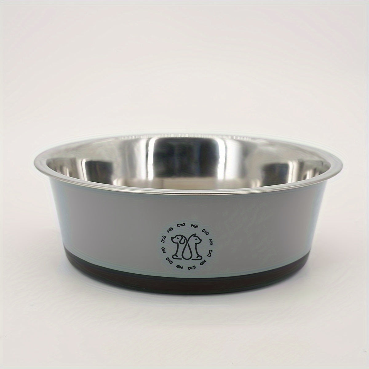 Gamelle inox antidérapante design Patte pour chien (XS à L)