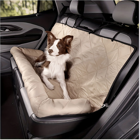 Housse de Siège Voiture pour Chien avec Bords Rembourrés