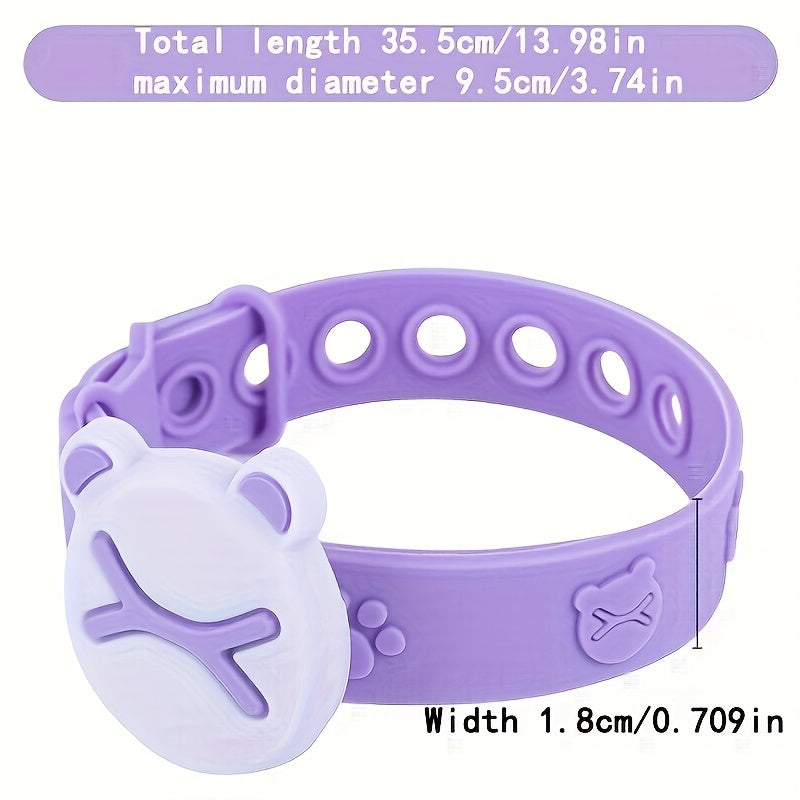 Collier Anti-Puces et Anti-Poux Réglable pour Chats et Chiens