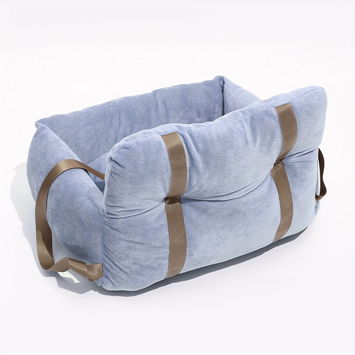 Siège auto en peluche pour petits chiens et chats