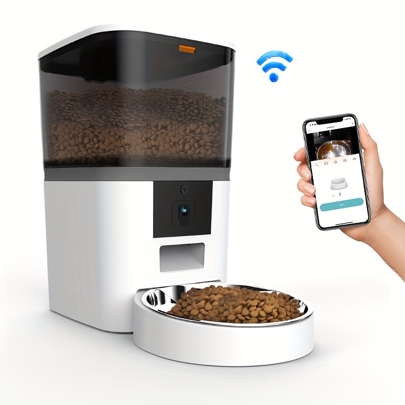 Distributeur connecté avec Caméra pour Chien et Chat (4L)