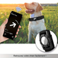 Collier Tactique pour Chien avec poignée et support GPS