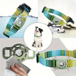 Collier GPS Chic Motif Géométrique pour Chien et Chat
