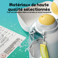 Gourde portable 2-en-1 pour eau et croquettes (1000ml + 300g)