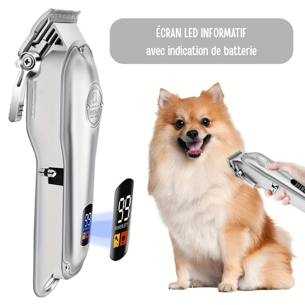 Tondeuse Électrique Professionnelle HIENA pour Animaux