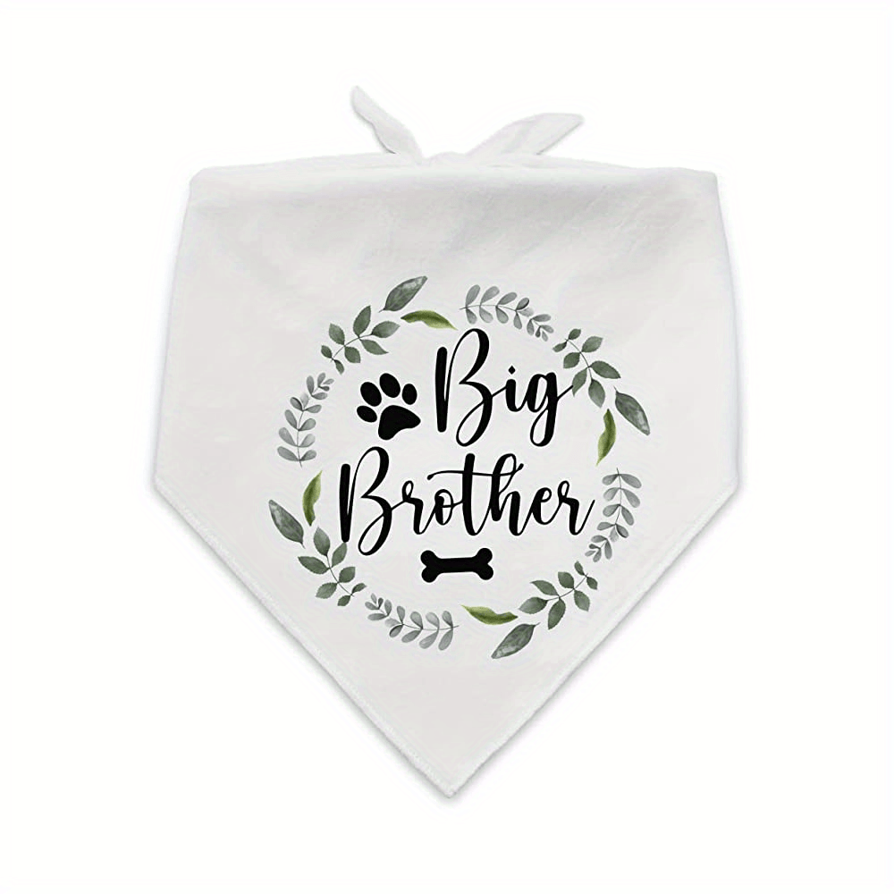 Bandana “Big Brother / Big Sister” pour Chiens