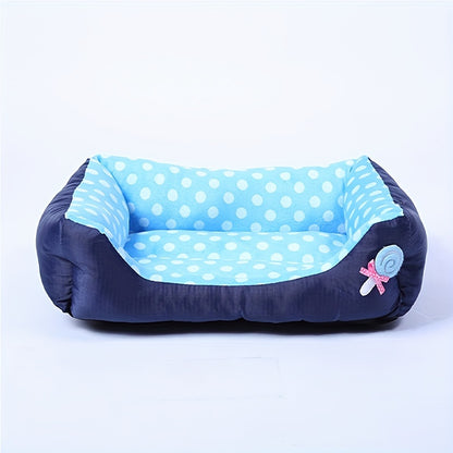 Panier à pois pour petit chien ou chat