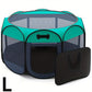 Enclos pliable en tissu Oxford pour chien et chat