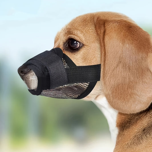 Muselière Anti-Morsure Respirante pour Chien