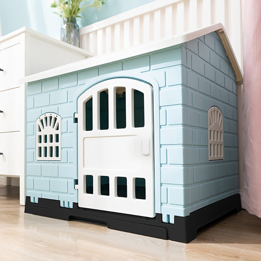 Niche Plastique Pliable avec Porte et Toit Amovible