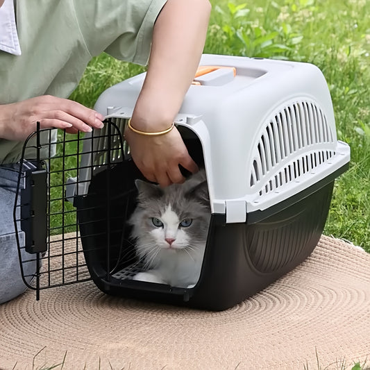 Cage de Transport Aérienne Portable pour Animaux