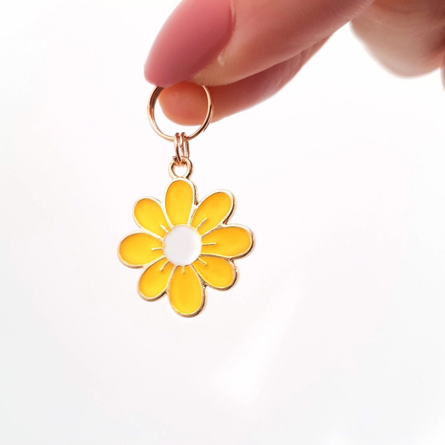 Médaillon Marguerite décoratif pour collier de Chien ou Chat