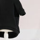 Sweat Noir "Trouble Maker" pour Chiens et Chats – Pull à Capuche
