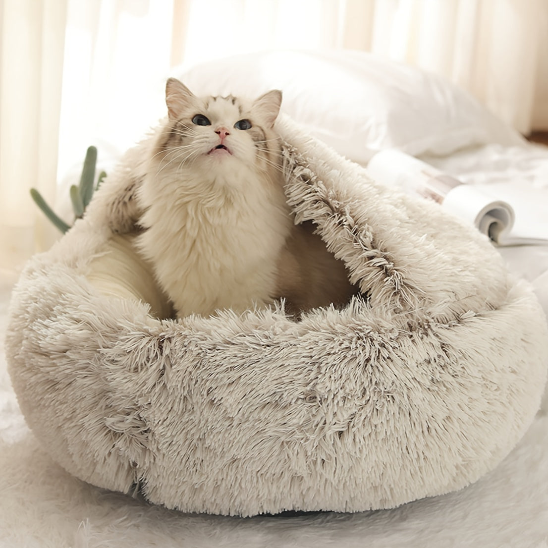 Lit pour chat Polaire Douillet