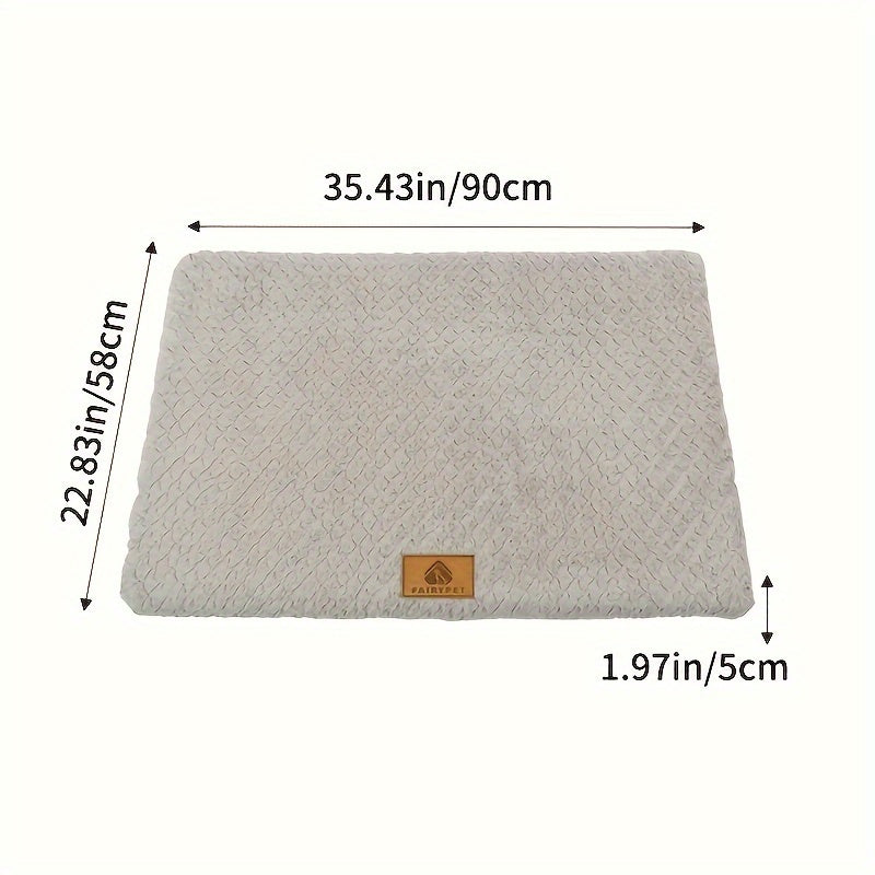 Coussin Moelleux Rectangulaire pour Chien et Chat