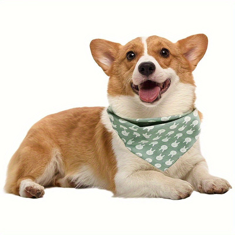 Foulard à Pois en Coton pour Chiens et Chats à Nouer