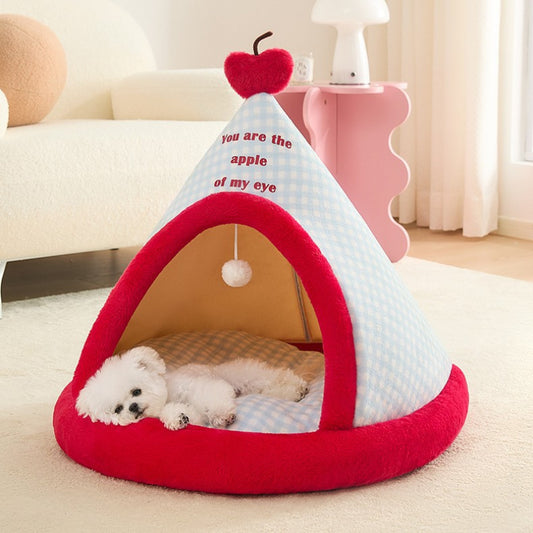 Tente Tipi Douillette pour chien ou chat – Coussin amovible