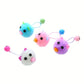Jouet Souris en Peluche avec Clochette pour Chat