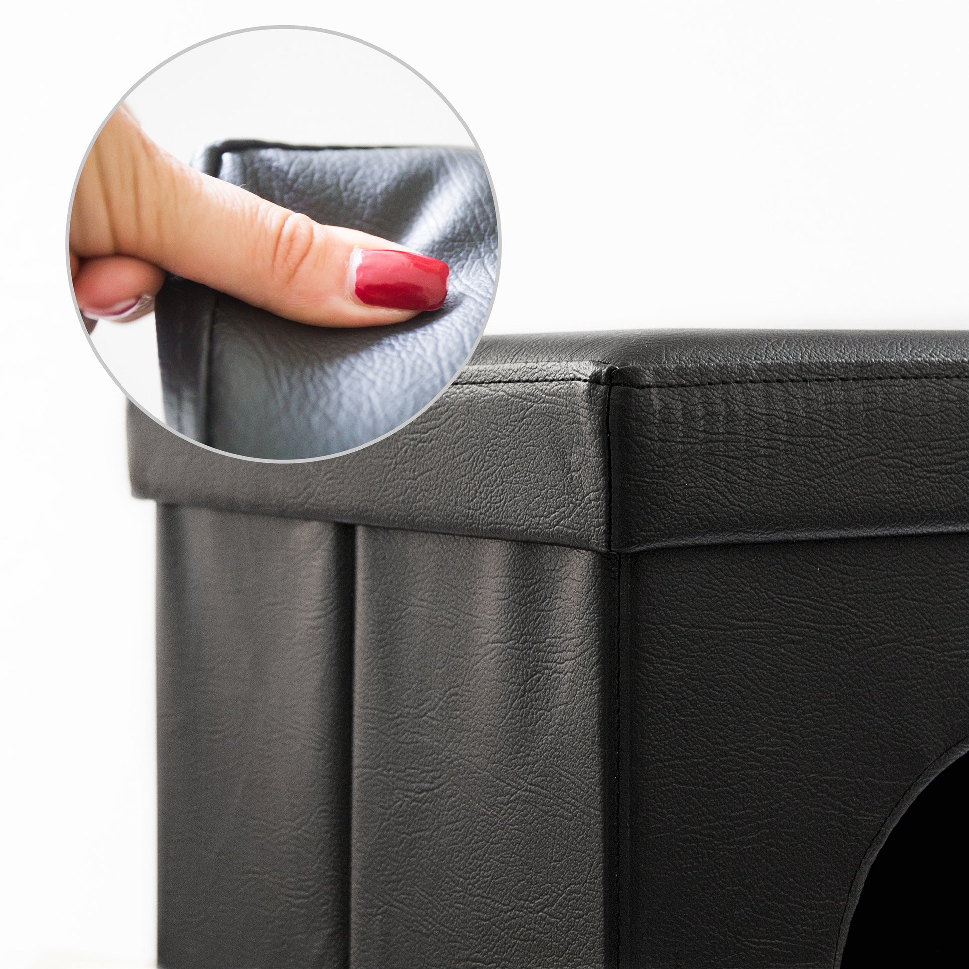 Pouf pour chien : Pouf pour chien noir