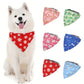 Bandana Nœud Cartoon pour Chiens avec Fermeture Sécurisée