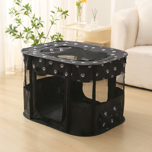 Tente Pliable pour chiens et chats – Maison portable aérée