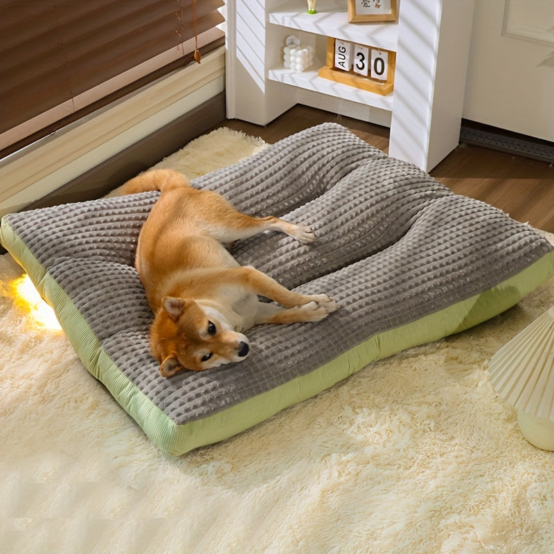 Coussin Matelassé Rayé pour Chien et Chat