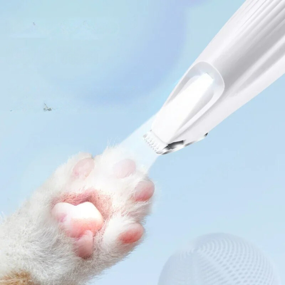 Tondeuse de précision pour pattes et poils d’animaux