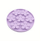 Tapis à Lécher Fleurs en Silicone Anti-Glouton avec Ventouses