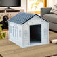 Niche Maison avec Fenêtres en Plastique Imperméable