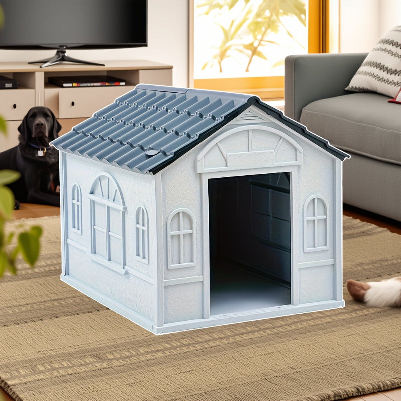 Niche Maison avec Fenêtres en Plastique Imperméable